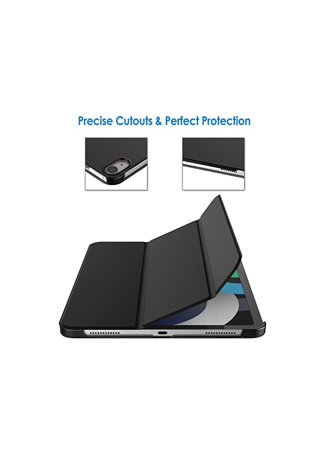 Jetech Case for iPad Air 5/4 (2022/2020 Model, 10.9-Inch), Slim Stand Hard Back Shell Cover with Auto Wake/Sleep (Black) - Image 3