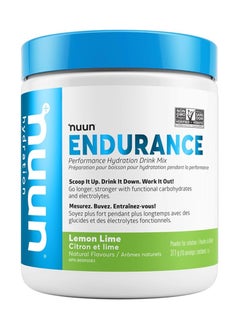 Nuun Endurance Powder, Lemon Lime | Workout Support (311g) 
