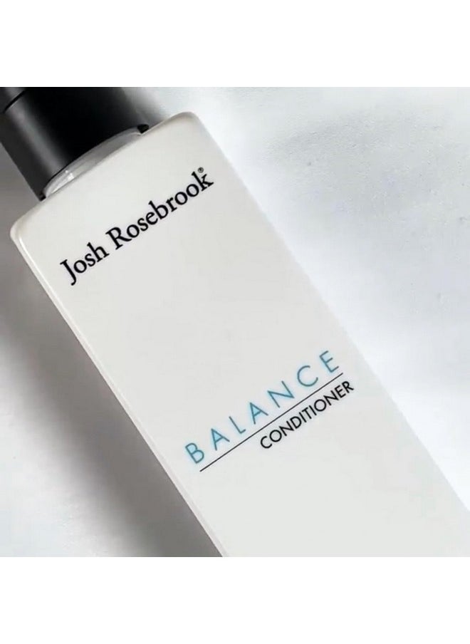Josh Rosebrook Balance Conditioner A Light, Volumizing Conditioner Formulated For All Hair Textures And Types With Balanced To Oily Scalp Conditions (8 Fl Oz)  - Image 3