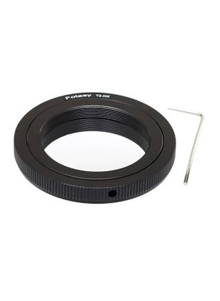 T Mount Lens to F Mount DSLR Adapter, T2 Telepscope Lens to Nikkor Adapter, Compatible with Nikon D5 D4S D4 Df D3 D850 D810 D800 D750 D610 D7500 D7200 D7100 D7000 D5200 D5300 D5500 D5600 D3400 - pzsku/ZF7C7F755A6EBA10500A4Z/45/_/1687666505/48854cae-47d5-40ca-a220-6ba612bc2af8