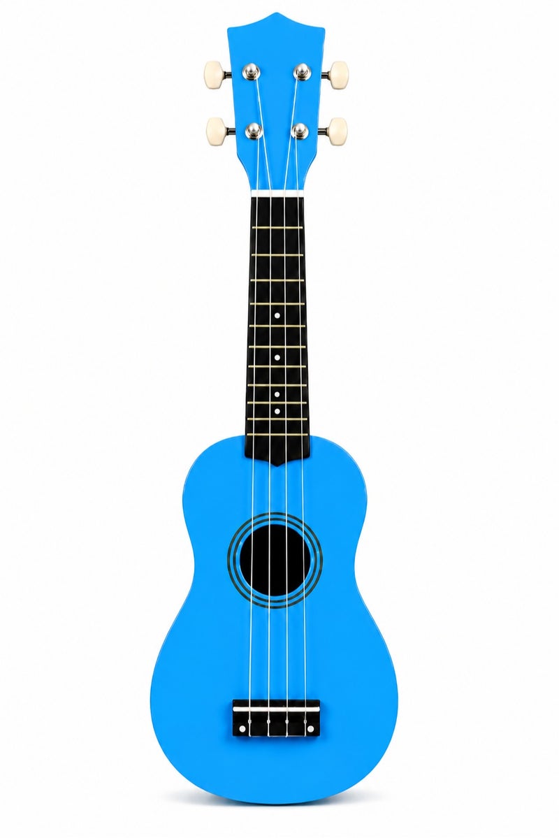 MEGARYA Parent & Child Guitar and Ukulele Combo, Pastel Green 6-String Guitar & Blue 4-String Ukulele, 2-Piece Beginner Musical Instrument Set for Family Learning, Practice & Gifting - Image 4