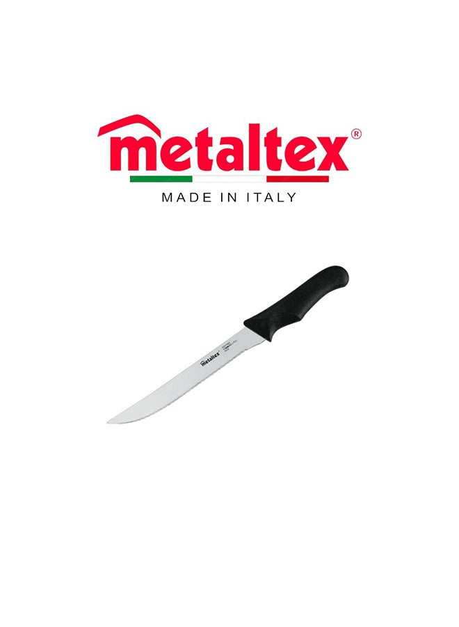 Metaltex سكين فيليه ميتالتكس الأساسية 31 سم، شفرة مرنة من الفولاذ المقاوم للصدأ لفيليه السمك والقطع الدقيق، سكين مطبخ متينة للحوم والمأكولات البحرية - Image 2