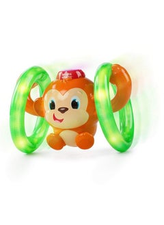 Bright Starts Baby Light Roll And Glow Monkey  - Image 1
