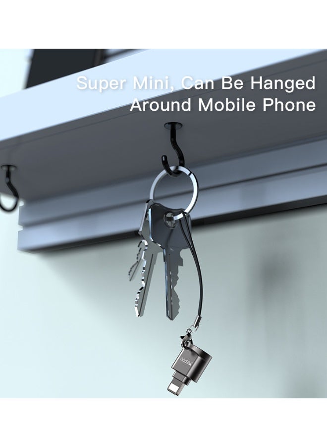 يسيدو قارئ بطاقات YESIDO GS18 Lightning OTG - Image 5