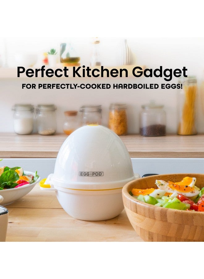 Emson Eggpod by Emson Egg Cooker Wireless Microwave Hardboiled Egg Maker, Cooker, Egg Boiler & Steamer, 4 Perfectly-Cooked Hard boiled Eggs in Under 9 minutes As Seen On TV - Image 3