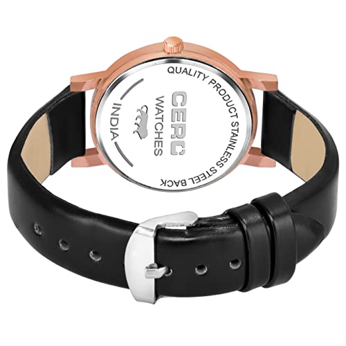 CERO Leather Pack Of 3 Analogue Multi Color Combo Watch For Women And Girls (Multicolor-02) - Image 5