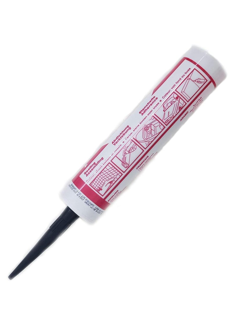 Gulf Gulf 1200 - Multi-Purpose Anti-Fungal, Water-Resistant Silicone Sealant, 280 ml, Transparent  - Image 3