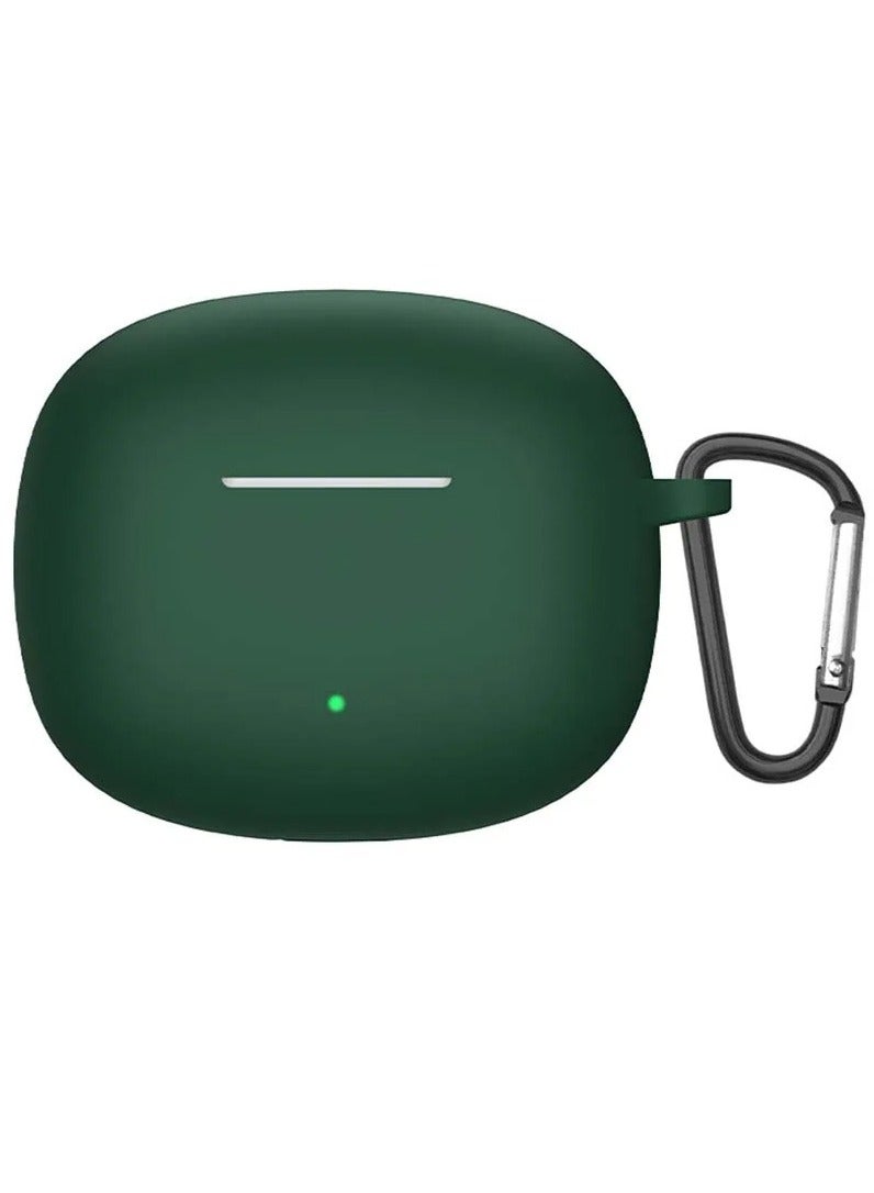 Earphone Protective Case Suitable For Honor Earbuds x6 Cover Shockproof Shell Washable Silicone Housing Anti Dust Sleeve Frame (green) 