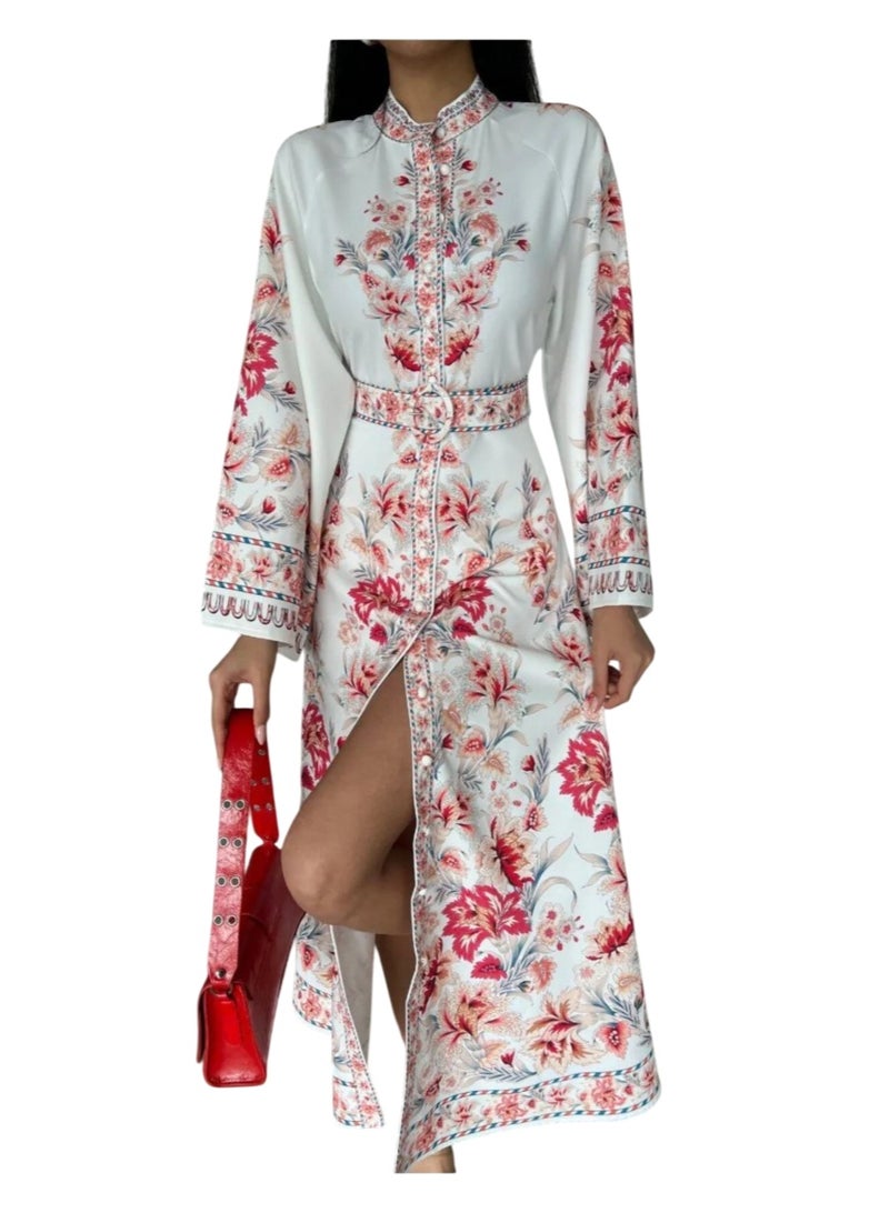 Well Elegant and eye-catching women's dress, proudly made in Turkey. Designed with authentic traditional patterns - Image 1