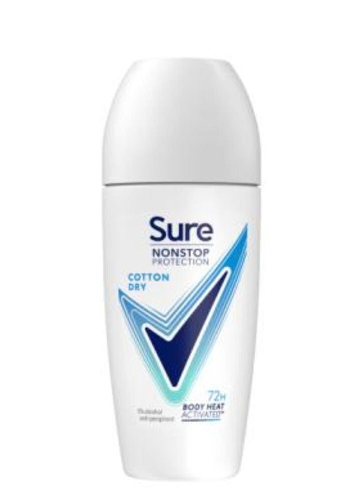 Sure سور حماية غير متوقفة رول على قطن، 50 مل - Image 1