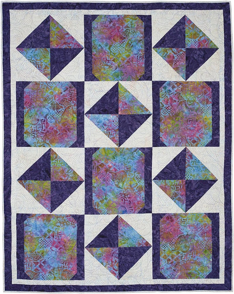 Fabric Cafe Fabric CafÃ© Big Block 3-Yard Quilts â€“ 8 Easy Quilt Patterns with Large Blocks to Showcase Your Favorite Fabrics â€“ Quick, Beginner-Friendly, 3 Size Options â€“ Fast & Fun Quilt Book - Image 4