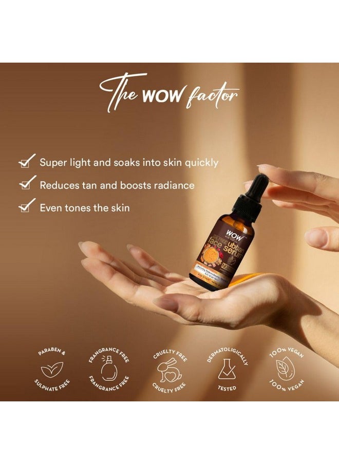 WOW Skin Science - Ubtan Face Serum | Oil Free | For Tan Radiance Boosting & Rejuvenating Skin | Smoothen Skin Tone | Paraben Free | Face Serum For Women & Men | 30 Ml - Image 1