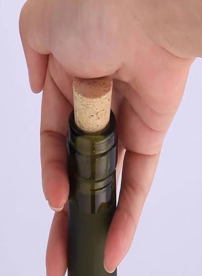 Aliotech 10PCS Natural Soft Wood Corks Tapered Wooden Bottle Stopper - Image 4