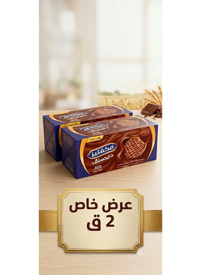بسكويت دايجستف من ماكفيتيز، 2 قطعة
