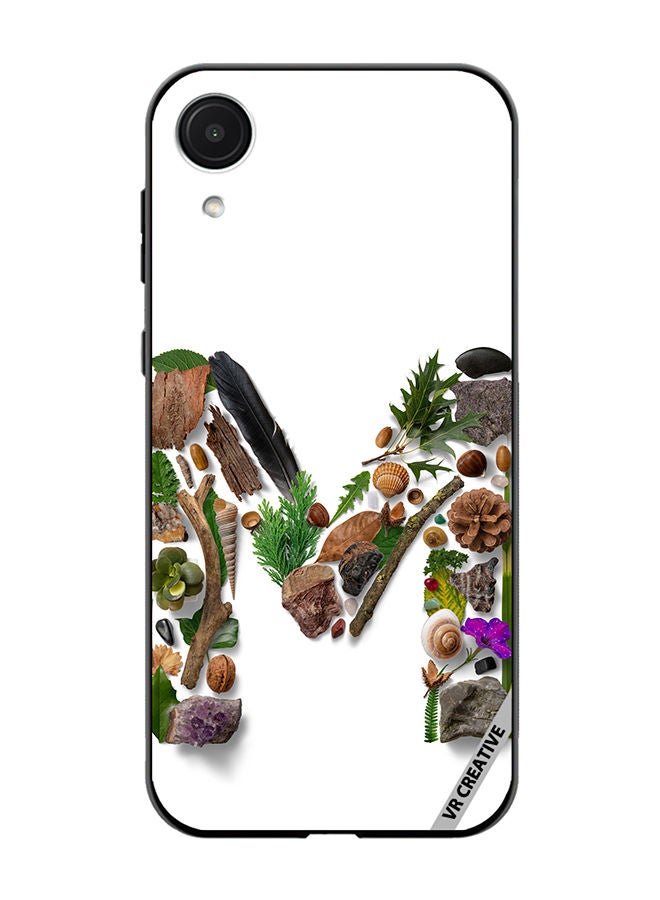 VR CREATIVE Protective Case Cover For Samsung Galaxy A03 Core Alphabet M Design Multicolour - Image 1