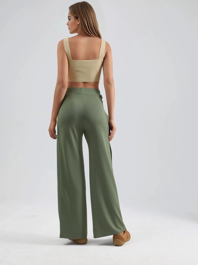 HICCUP Modal Touch Stripe Detail Pants Bersan Collection - Image 4