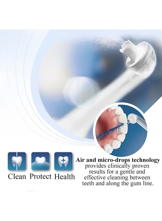 P4L فوهات استبدال HX8032 AirFloss تناسب Philips Sonicare AirFloss Ultra HX8331/HX8332/HX8340/HX8341/HX8381/HX8401، رؤوس استبدال SonicCare AirFloss العامة (3 قطع) - Image 4