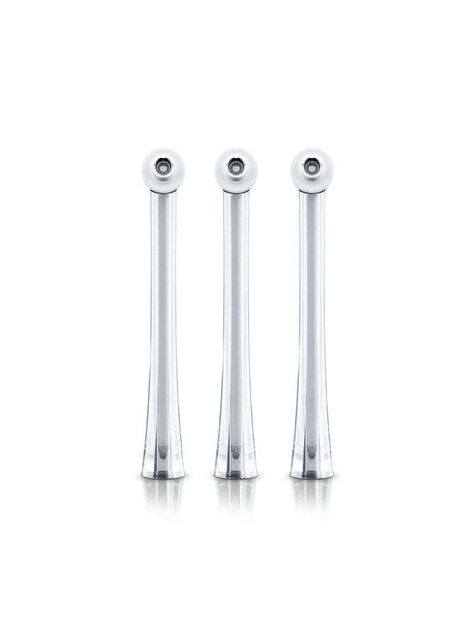 P4L فوهات استبدال HX8032 AirFloss تناسب Philips Sonicare AirFloss Ultra HX8331/HX8332/HX8340/HX8341/HX8381/HX8401، رؤوس استبدال SonicCare AirFloss العامة (3 قطع) - Image 1