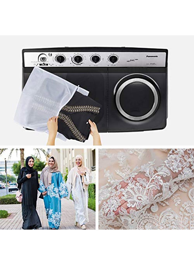 Panasonic Abaya Wash 14Kg Wash 8Kg Spin Twin Tub Washing Machine NA-W14XG1B Grey - Image 5