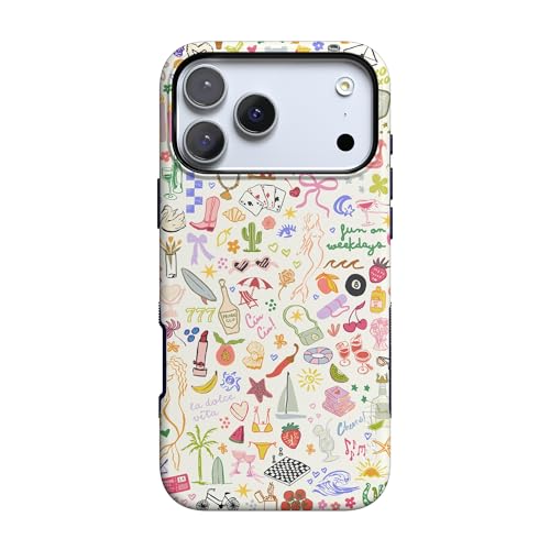 Casely iPhone 17 Pro Max Case All the Fun Things Fun on Weekdays Bold Protective Design Compatible with MagSafe - Image 1