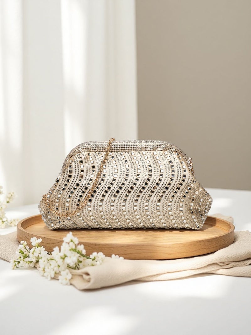 Fashionable Personalized Handbags,Hot Diamond Banquet Bags,Evening Dress Bags,Elegant Ladies' Diamond Bags,Exquisite Women's Bags