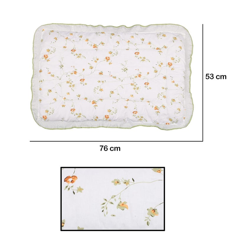 RUDRA CREATION Pure Cotton New Born Soft Cotton Godadi | Baby Crib Sheet | Baby Bed | Multi-Color - Image 2