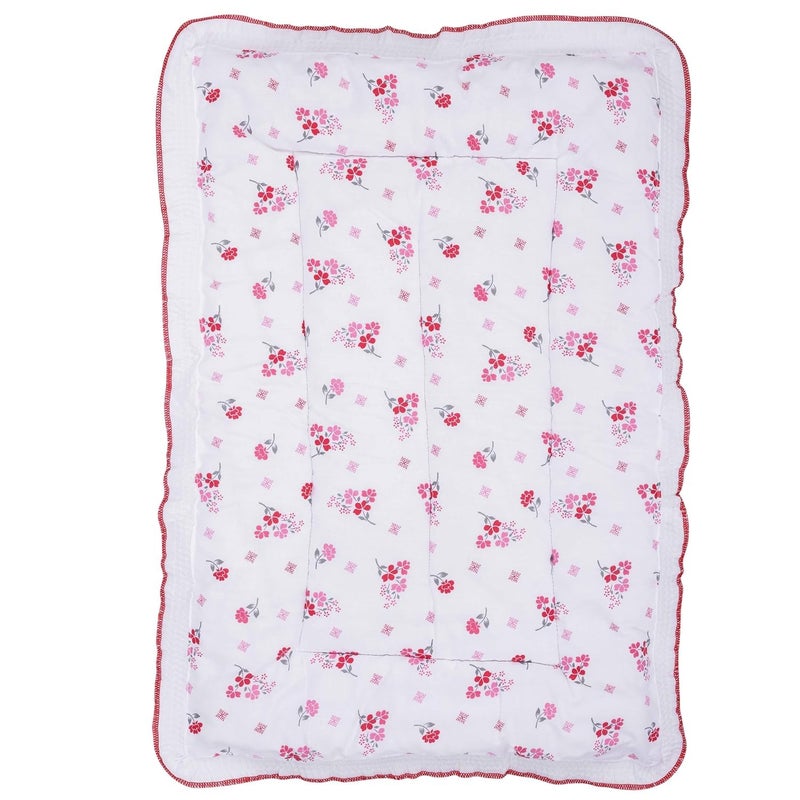 RUDRA CREATION Pure Cotton New Born Soft Cotton Godadi | Baby Crib Sheet | Baby Bed | Multi-Color - Image 3