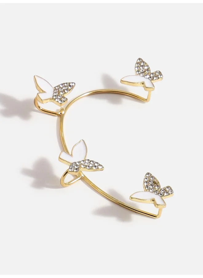 SOHI Party Artificial Cuff Earring Jewellery