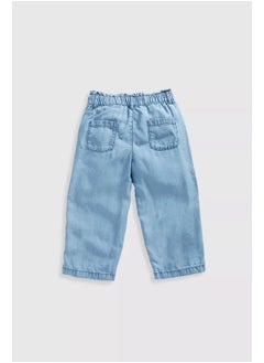 mothercare Blue Wide-Leg Trousers  - Image 2