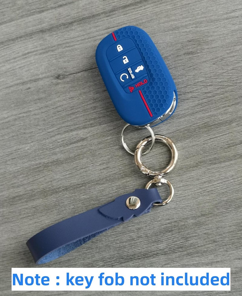 RUNZUIE Silicone Key Fob Cover Set for Honda - Image 4