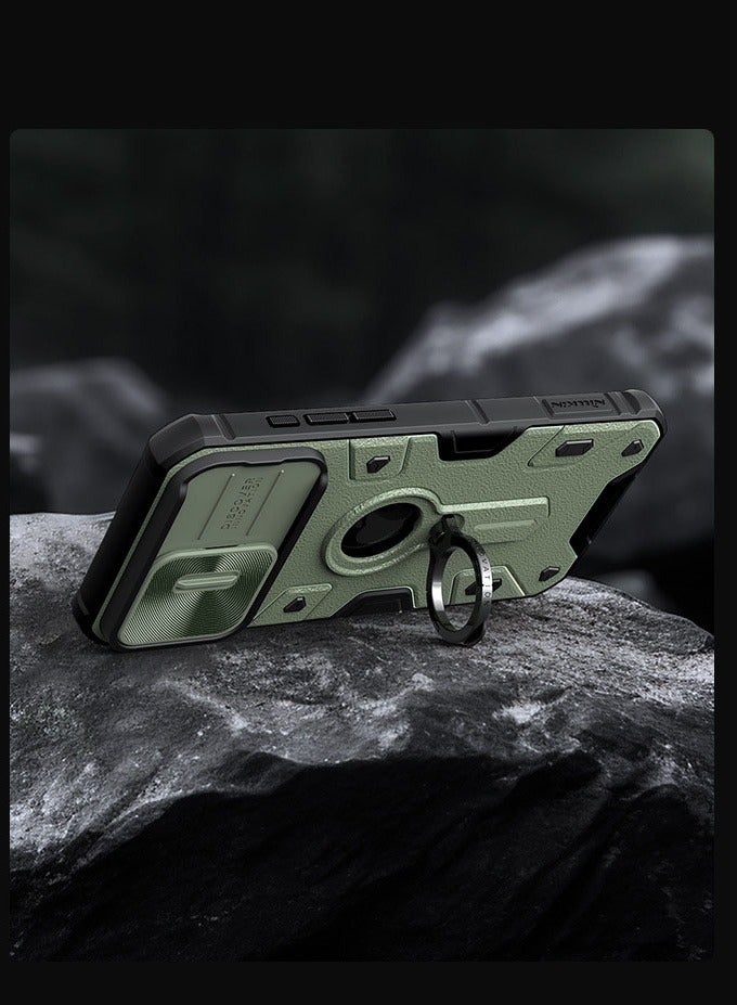 general Armor Series Cover Case Designed For Apple iPhone 15 Pro 6.1 inch With Ring - Image 3