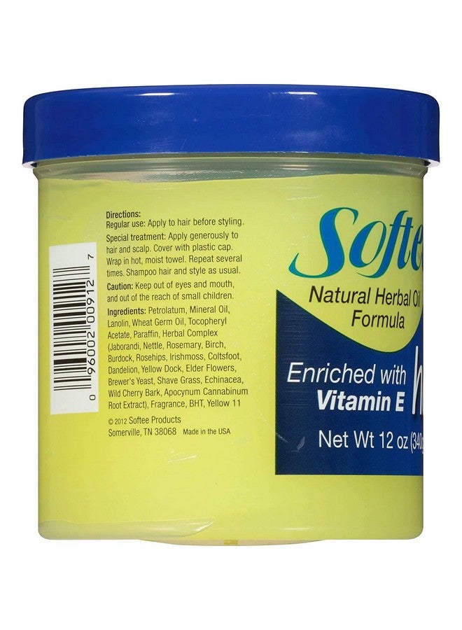Softee Hair Food with Vitamin E 12 Oz,Pack of 3 - Image 2