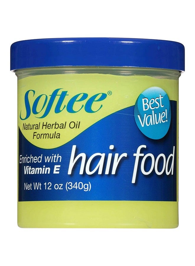 Softee Hair Food with Vitamin E 12 Oz,Pack of 3 - Image 1