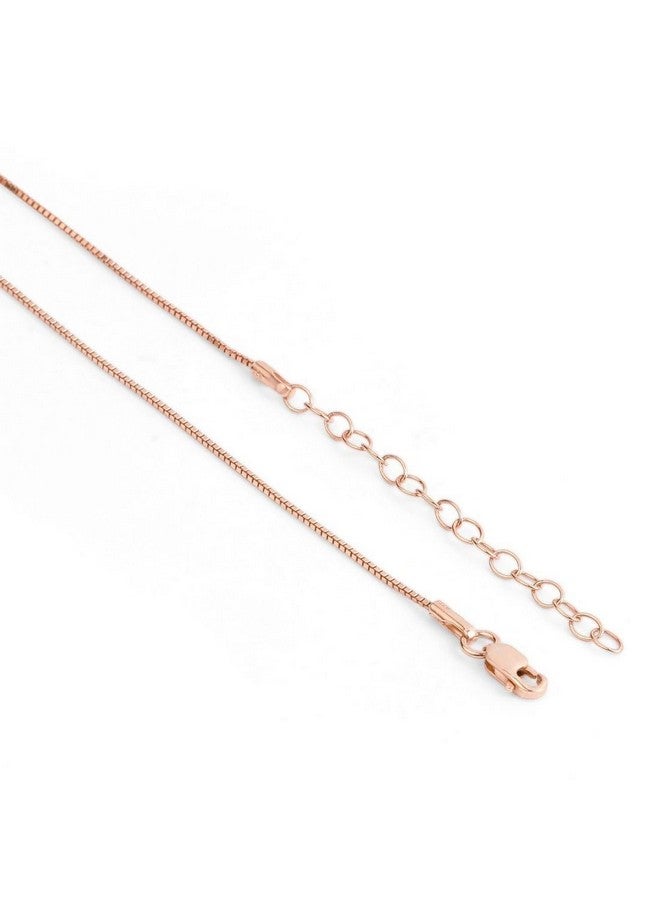 ZAVYA 925 Sterling Silver Elegant CZ Studded Rose Gold Plated Mangalsutra | Gift for Women | With Authenticity Certificate & 925 Stamp - Image 4