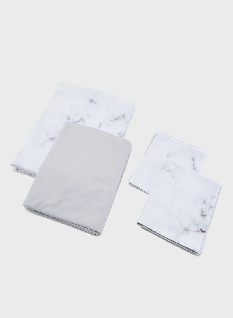 AURORA Marble Bedding Set - King