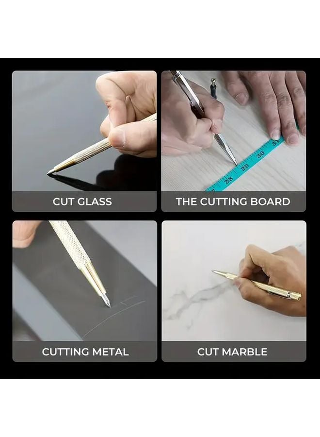 Tungsten Steel Diamond Engraving Pen Silvery For Glass Metal DIY Crafts Professional - Image 3