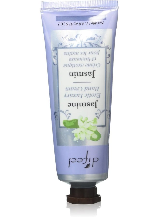 difeel Hand Cream With Jasmine With 100% Natural Oil And Vitamin E 40 Milliliters - Image 1