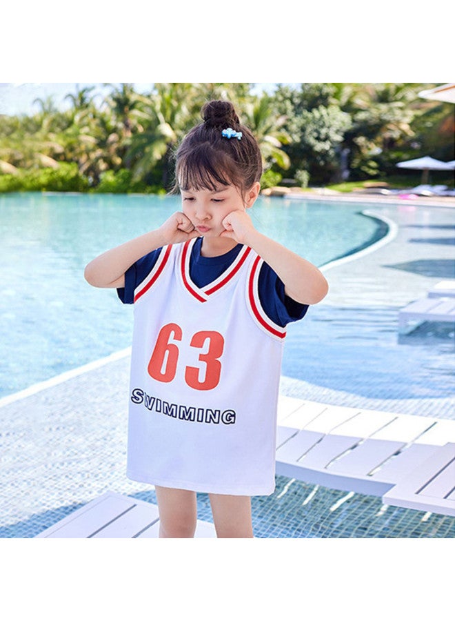 YouYou Swimsuit Girls Children's Swimsuit 2025 New Swimsuit Small Medium Large Kids Baby Cute Hot Spring Swimsuit Women - Image 2