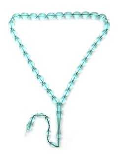 Alwan 33 Count Muslim Prayer Beads - Light Blue  - Image 1