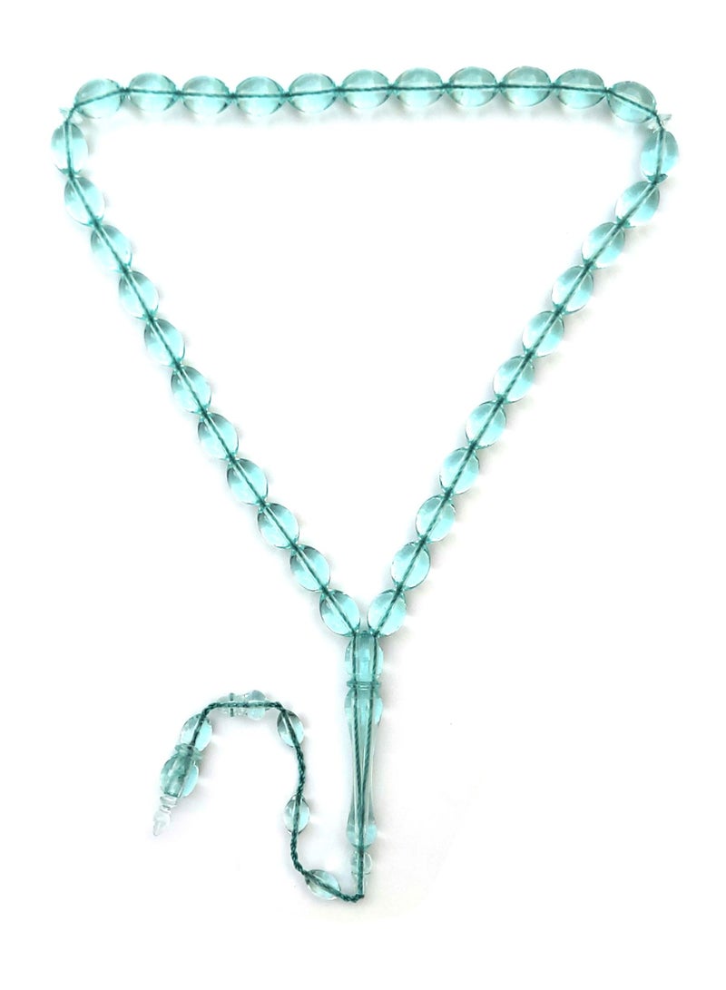 Alwan 33 Count Muslim Prayer Beads - Light Blue  - Image 1