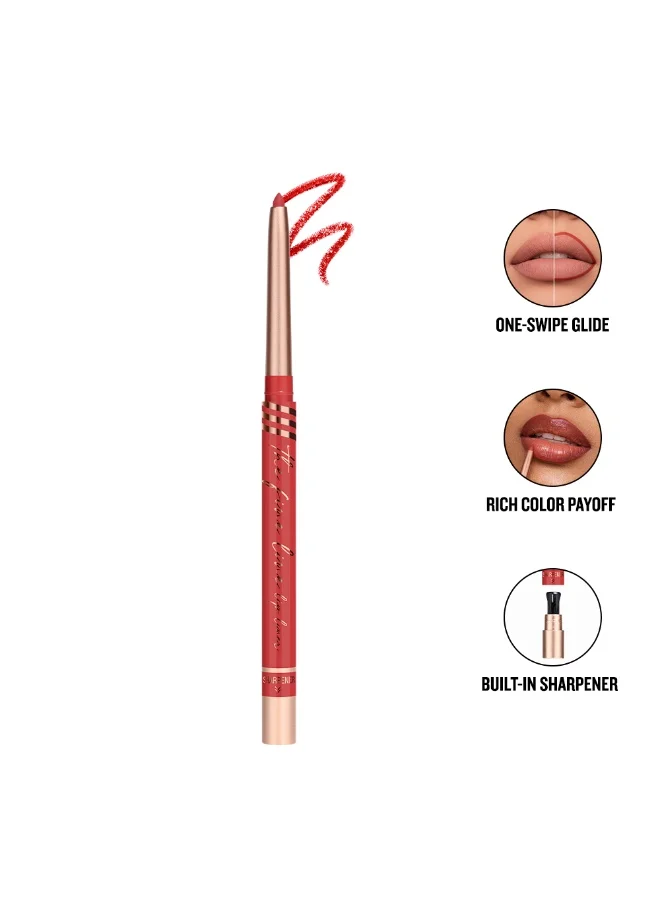 Character Character The Fine Line Retractable Lip Liner with Built-in Sharpener - Matte Finish