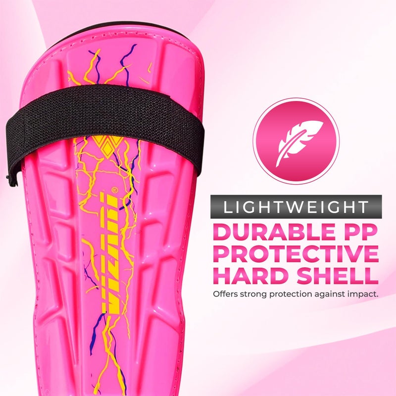 Vizari Soccer Shin Guards with Ankle Protection for Kids, Youth & Adult Sizes - Lightweight & Durable Shinguards for Boys, Girls, Toddlers (Ages 3+) - Image 3