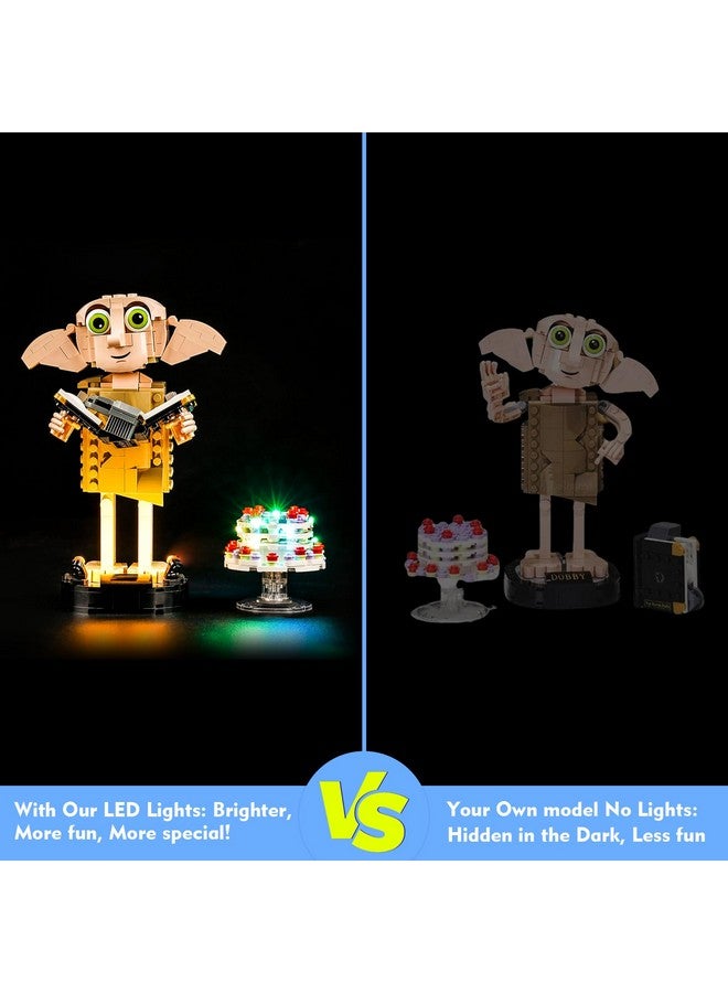 Vonado Led Light Kit Compatible With Dobby The House-Elf 76421, Creative Lighting Set Accessories Compatible With 76421 Building Set (Lights Only, No Models) - Image 2