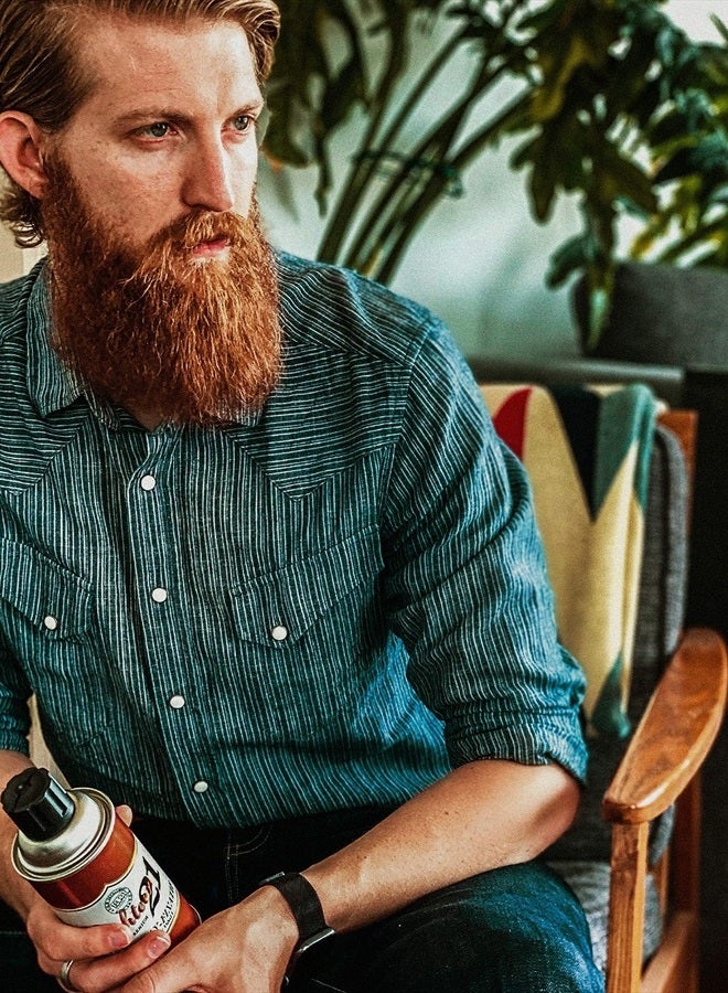 18.21 Man Made Premium Hair Spray for Men, All-Day Flexible Hold, 10 oz. - Styling Hairspray with Matte Finish, Sweet Tobacco Scent - Professional, Non-Greasy Hairspray for All Hair Types - Image 4