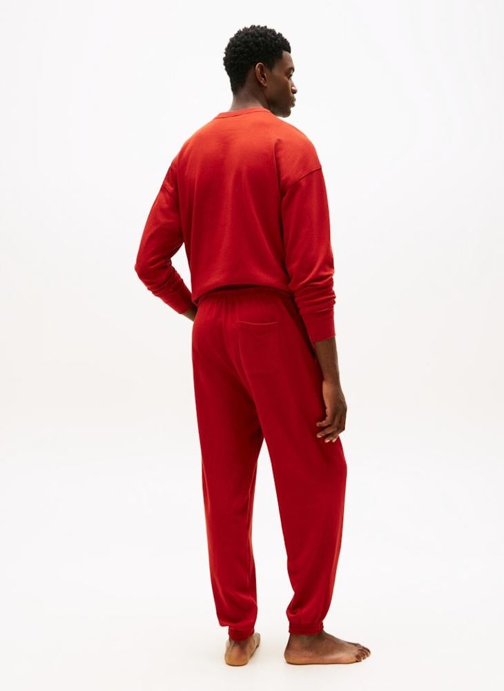 TOMMY HILFIGER Essential Terry Cuffed Lounge Joggers - Image 2