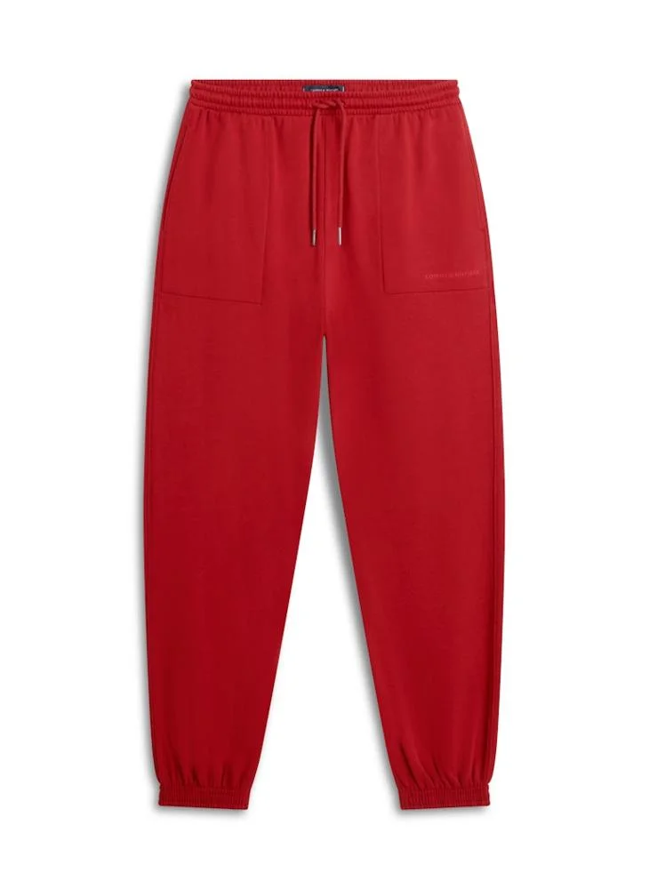 TOMMY HILFIGER  Essential Terry Cuffed Lounge Joggers for Men | Best Price UAE