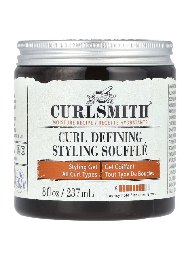 CURLSMITH - Curlsmith, Curl Defining Styling Souffle Styling Gel, All Curl Types, 8 fl oz (237 ml) - Image 1