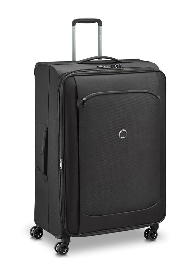 DELSEY Delsey Monmartre Air 2.0 Expendable Double wheel trolley suitcase 3pcs set (L+M+S) 55/68/83cm black  - Image 2