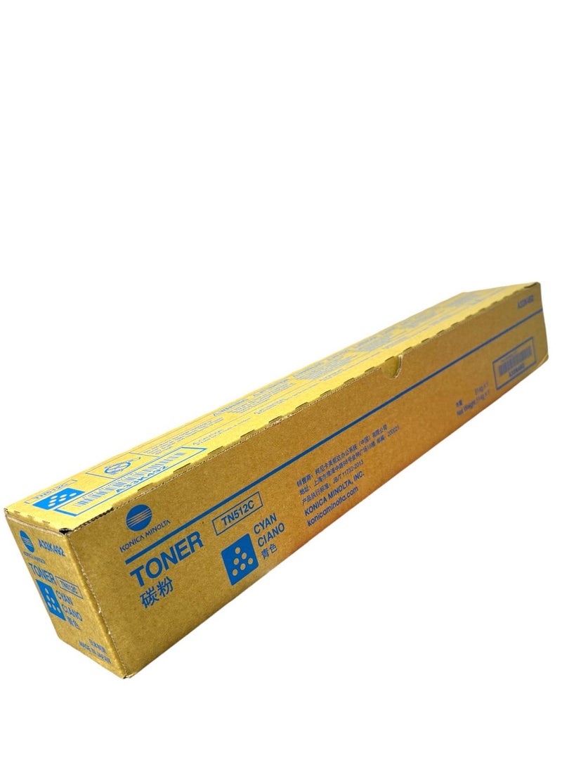 تونر بيز هاب TN-512 أزرق 26,000 صفحة إنتاج / C454/C454E/C554/C554E
