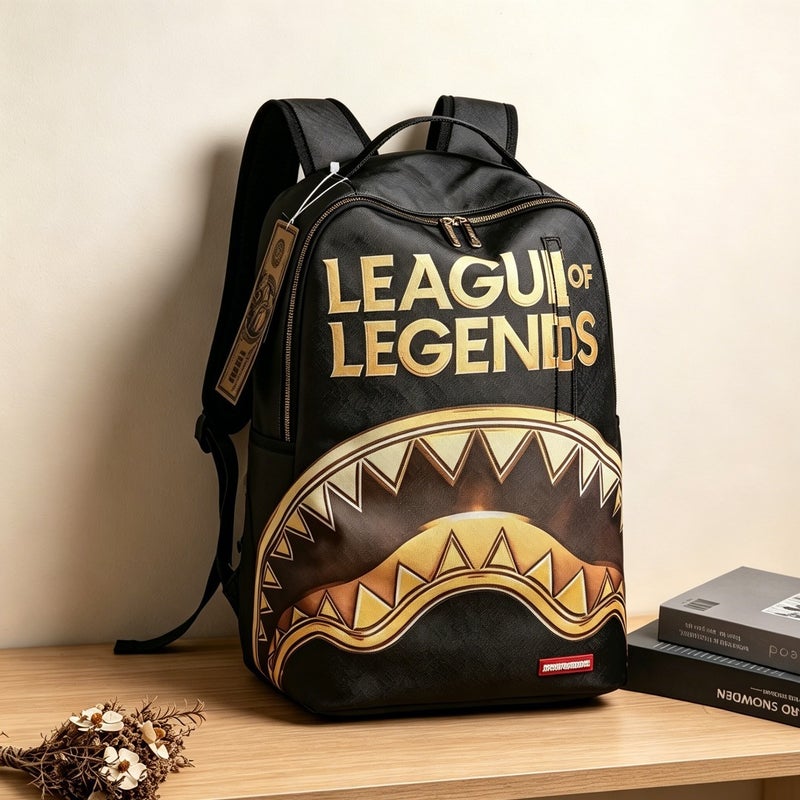 SG Shark Mouth Backpack - Stylish & Functional School & Daily Backpack for Men and Women